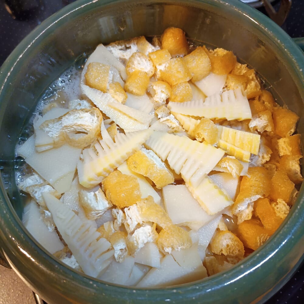 たけのこ たけのこご飯 山菜4