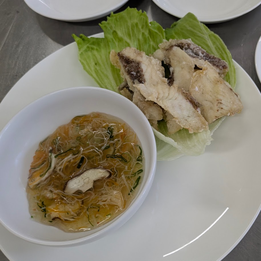 鯛のあんかけ　でんまぁと刈谷南　コポ