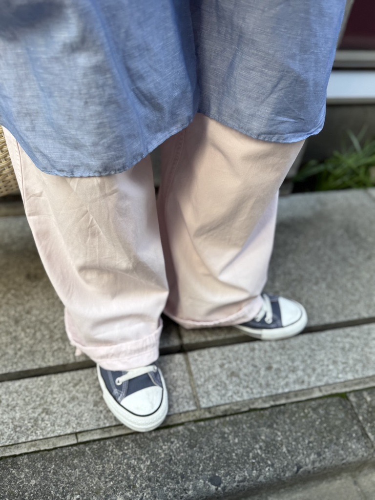 スタイリスト徳永千夏さんTICCAカーゴパンツ