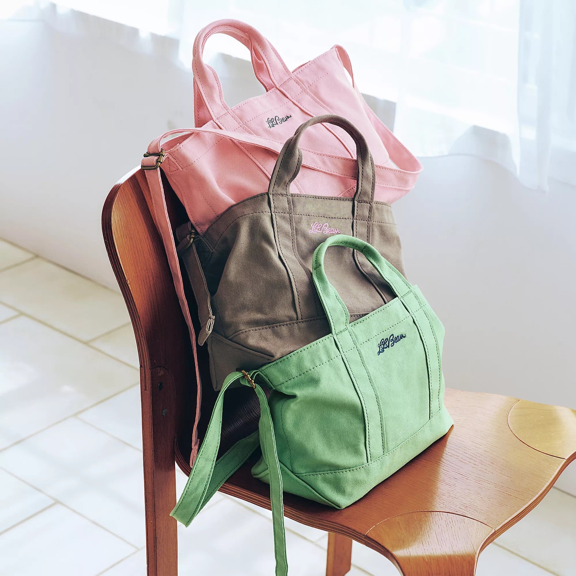 L.L.Bean
【LEE別注】【洗える】LEE100人隊コラボ グローサリー・２WAYスモールトート
￥5,200