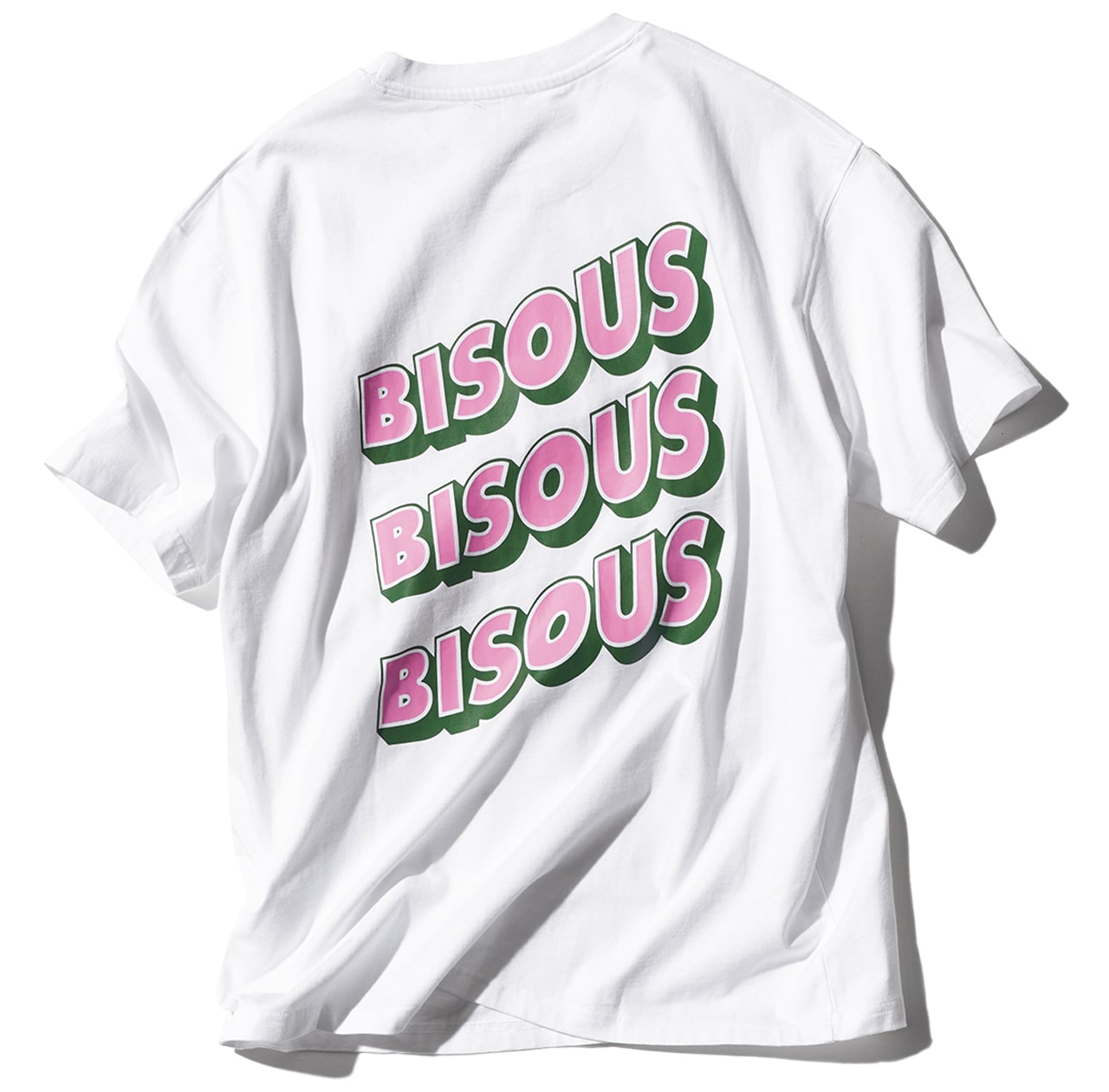 【Bisous Skateboards（ビズスケートボード）】のロゴTシャツ　￥13200