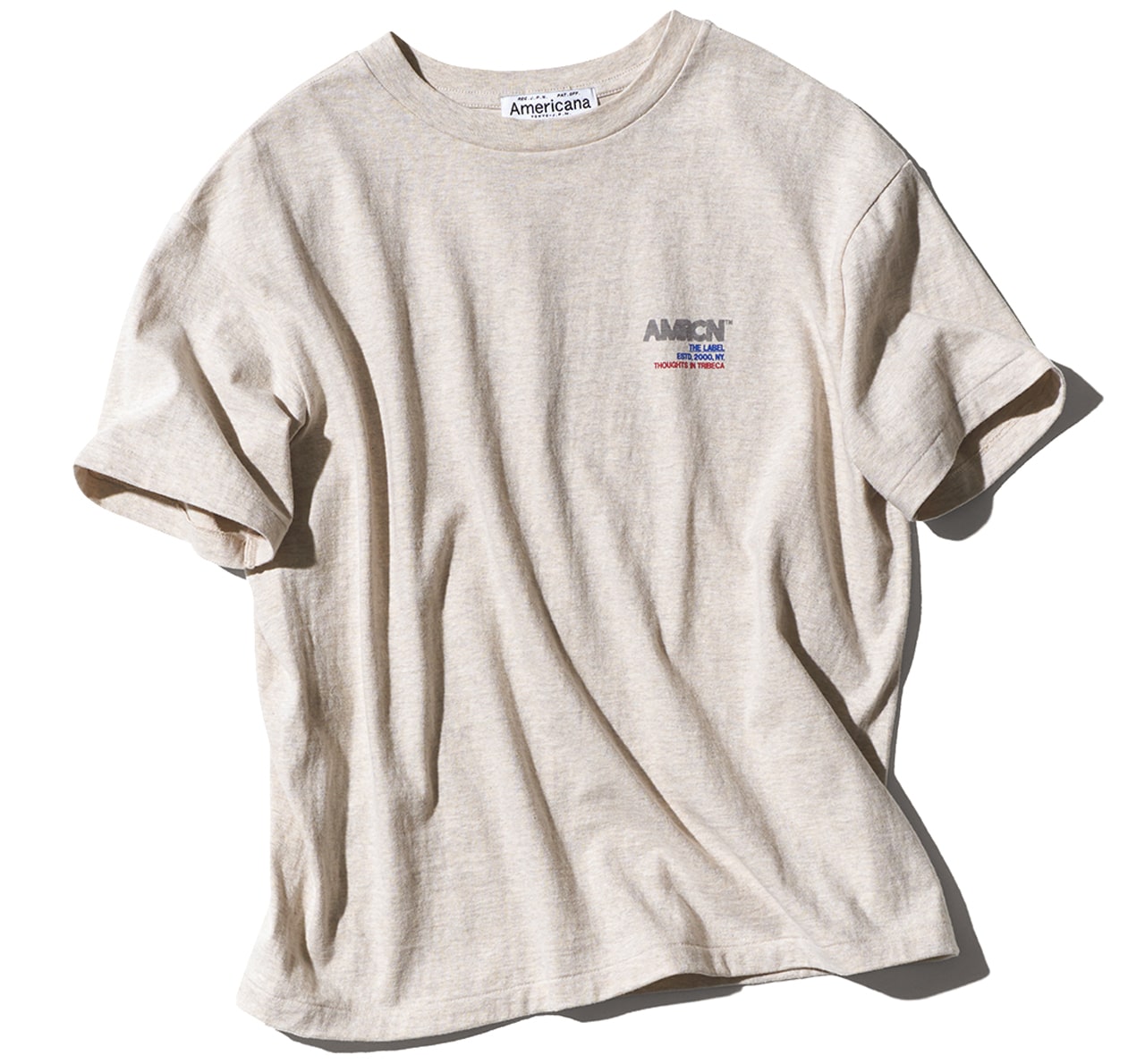 【AMERICANA（アメリカーナ）】のロゴTシャツ　￥9350