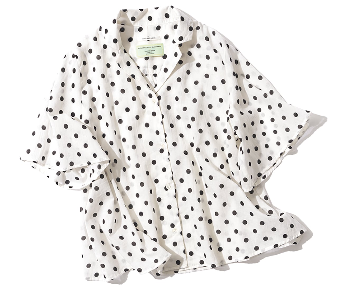 Couture d'adam（クチュール ド アダム）のドットブラウス　￥19800