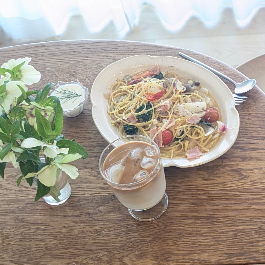 コポ庭　おうちランチ　パスタ