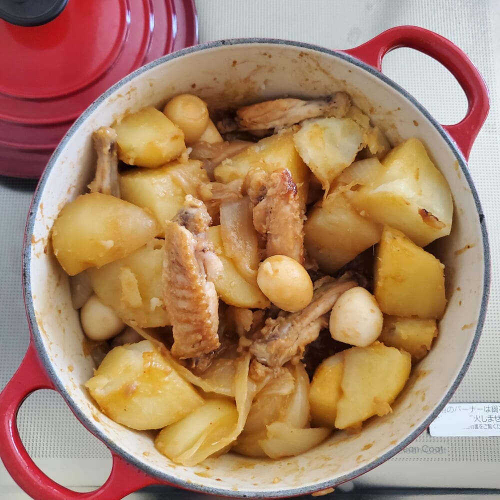 【作り方３】韓国風 鶏じゃが／ワタナベマキさん