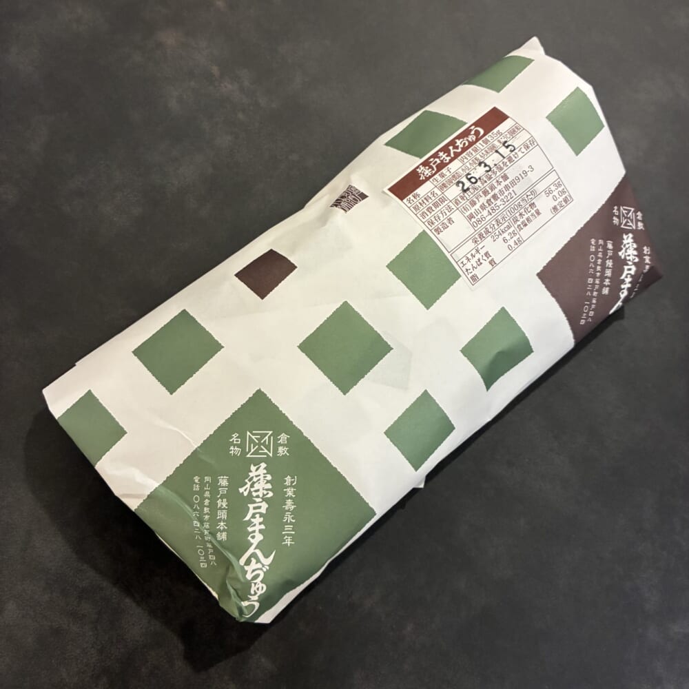 藤戸まんぢゅう　倉敷　岡山土産