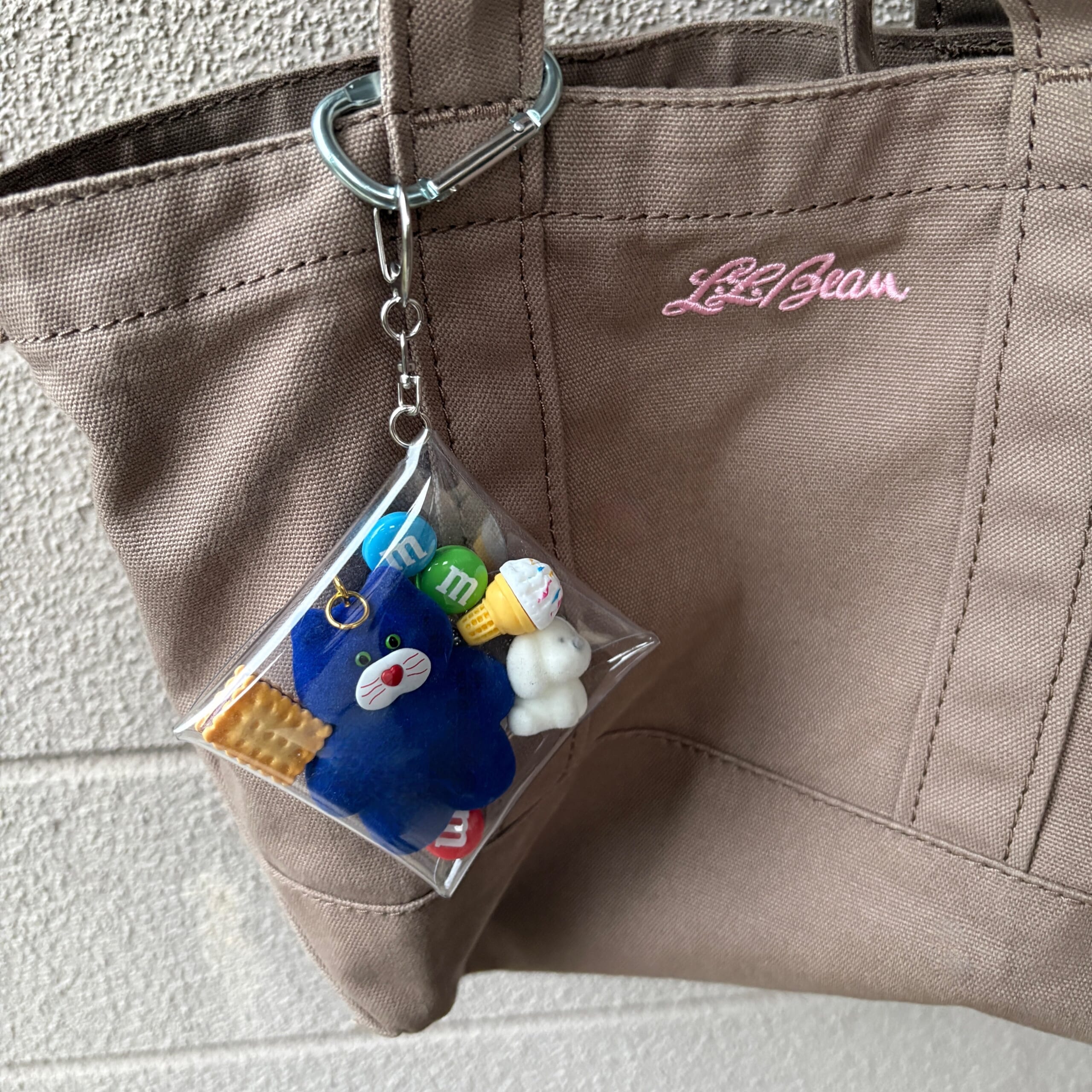 L.L.Bean　トートバッグ　オリジナルチャーム mojojojo