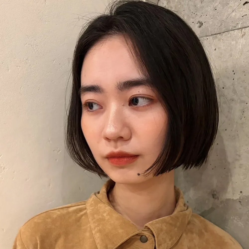 【前髪なしボブ】力の抜けたナチュラル＆マイルドな進化形ミニボブ　アザーカット02