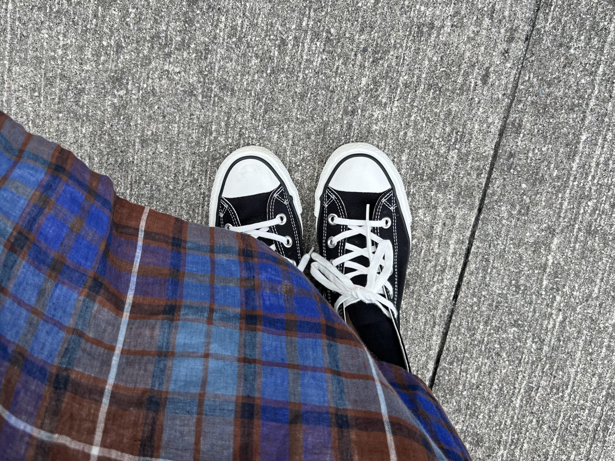 【気温25度の服装】４０代きれいめカジュアル派の「 O'NEIL of DUBLIN（オニール オブ ダブリン）」初夏リネンスカートコーデ TB icoco