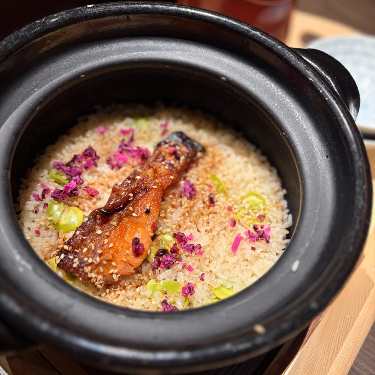 ふふ熱海　夕食　釜炊きごはん