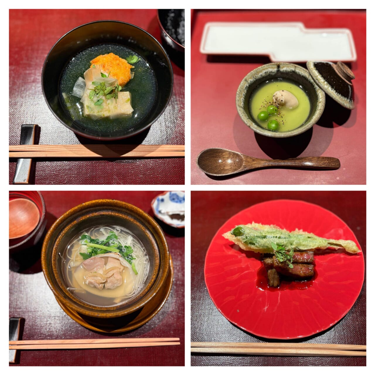 ふふ熱海　日本料理　献立