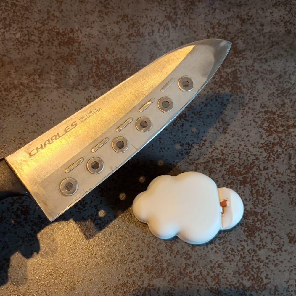 日用品　セリア　包丁とぎ