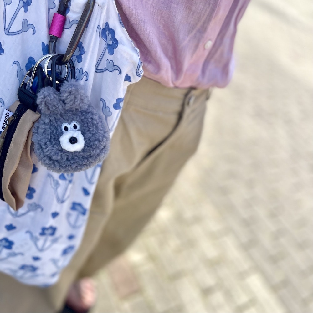 チャーム　キーリング　イヤホンケース　ブランチブラザー　ロマネ