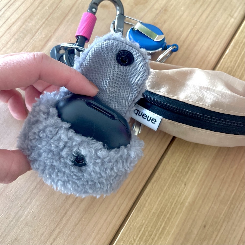 チャーム　キーリング　イヤホンケース　ブランチブラザー　ロマネ