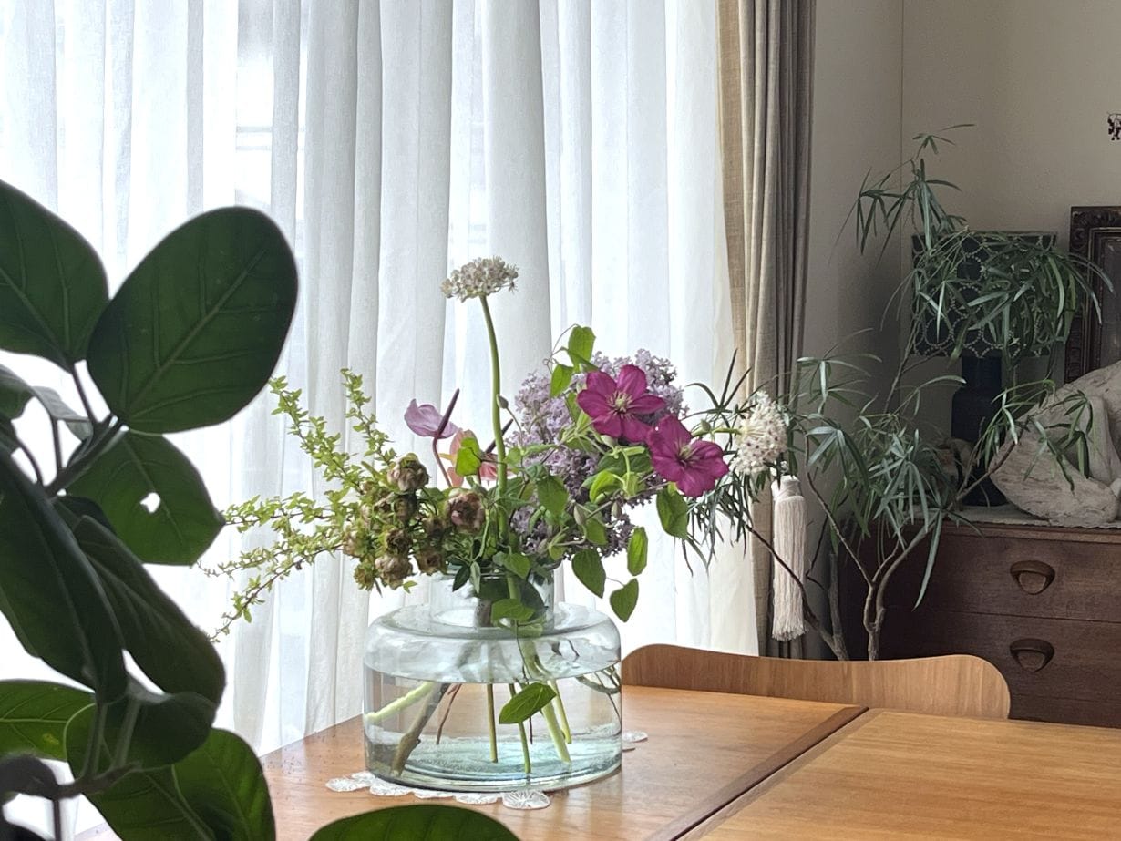 花のある暮らし