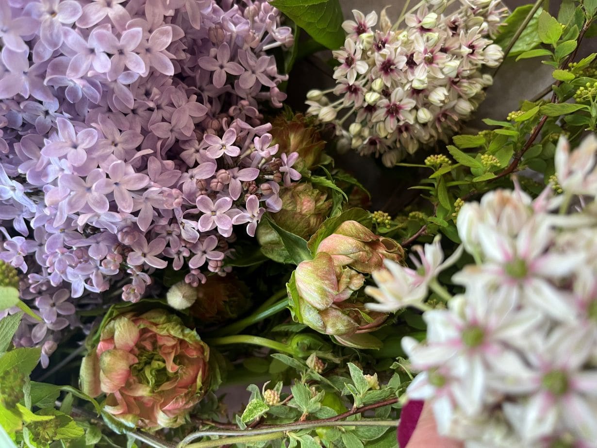 記念日のブーケ