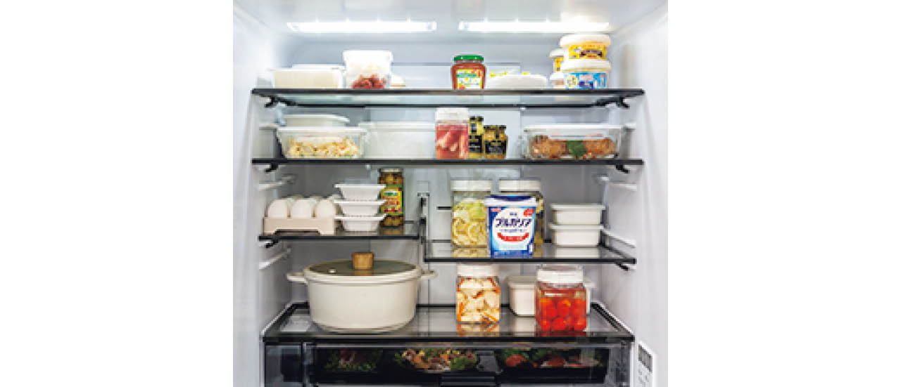 オートクローズ機構で軽い力でドアが閉まり、閉め忘れも防止