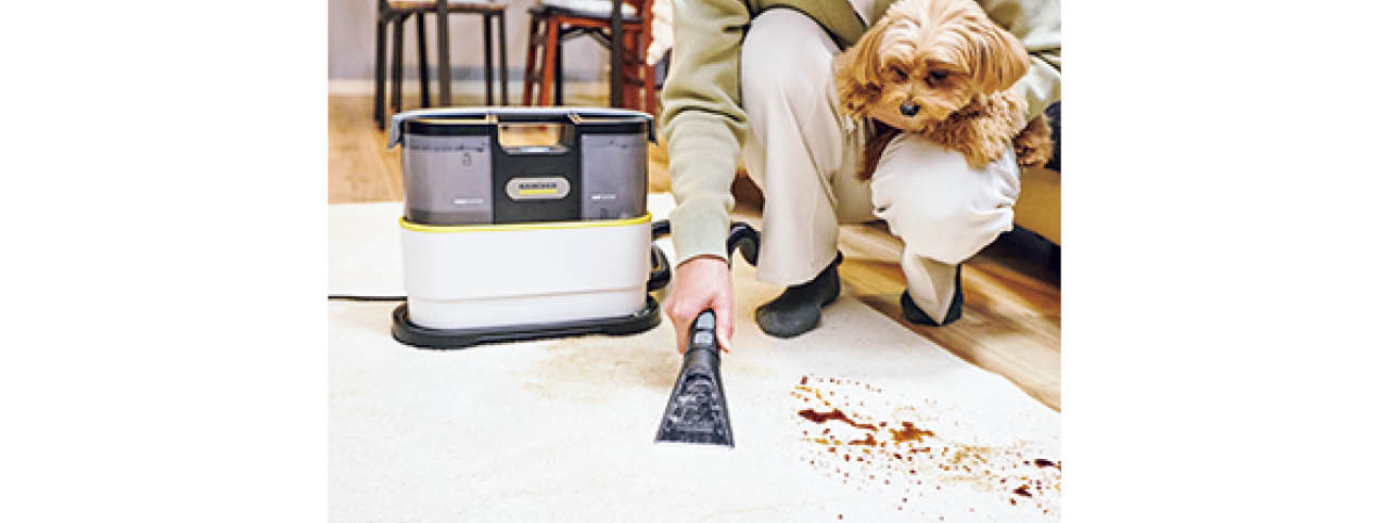 専用の洗浄剤を使えば、頑固な汚れも取り除ける