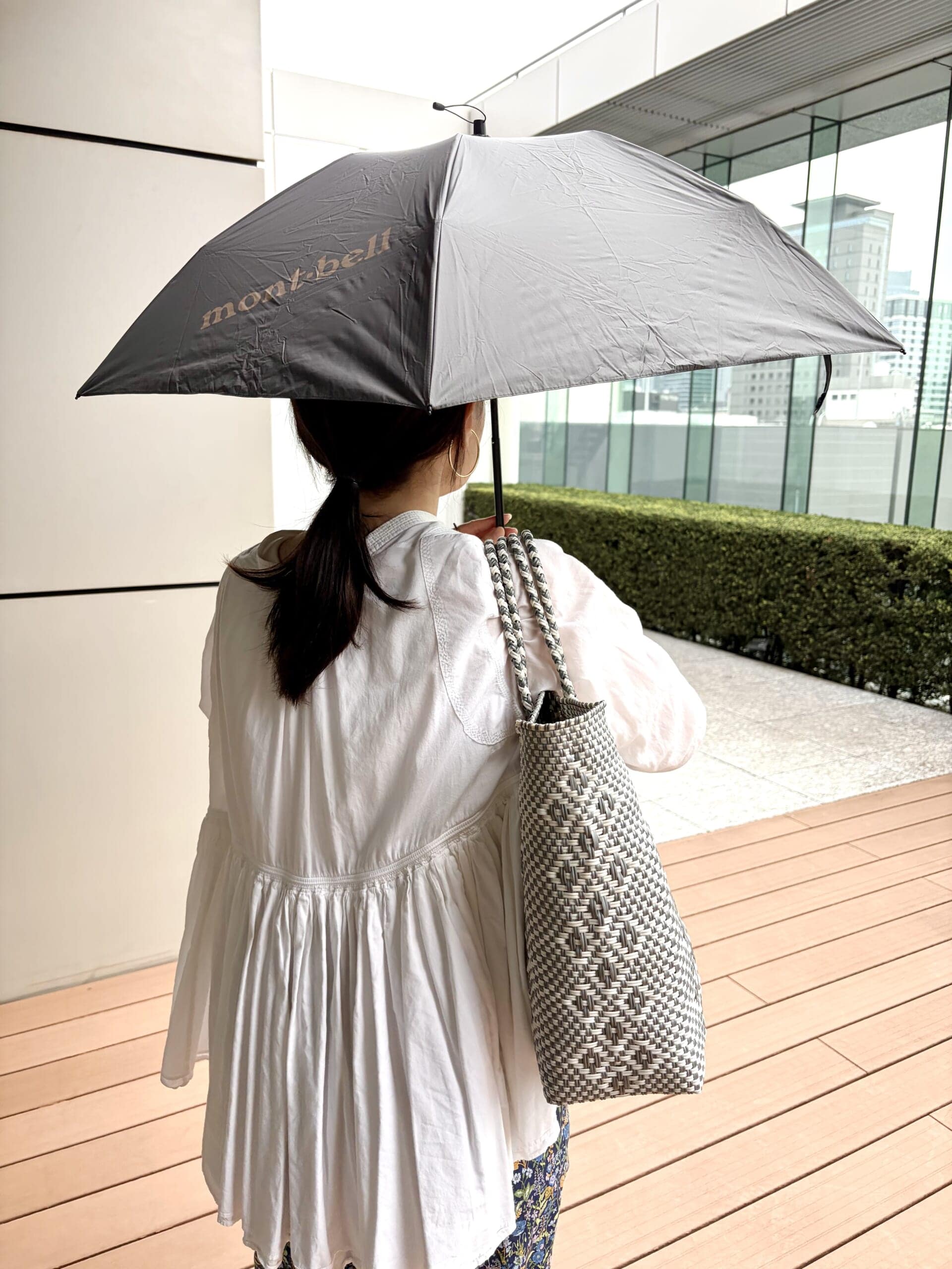 モンベルの日傘トラベルサンブロックアンブレラ50