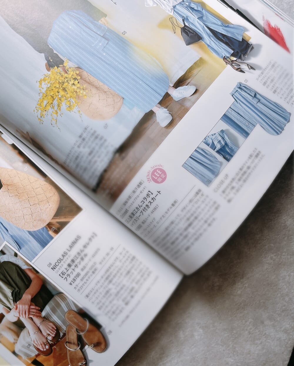 LEE 5月号 LEEマルシェ