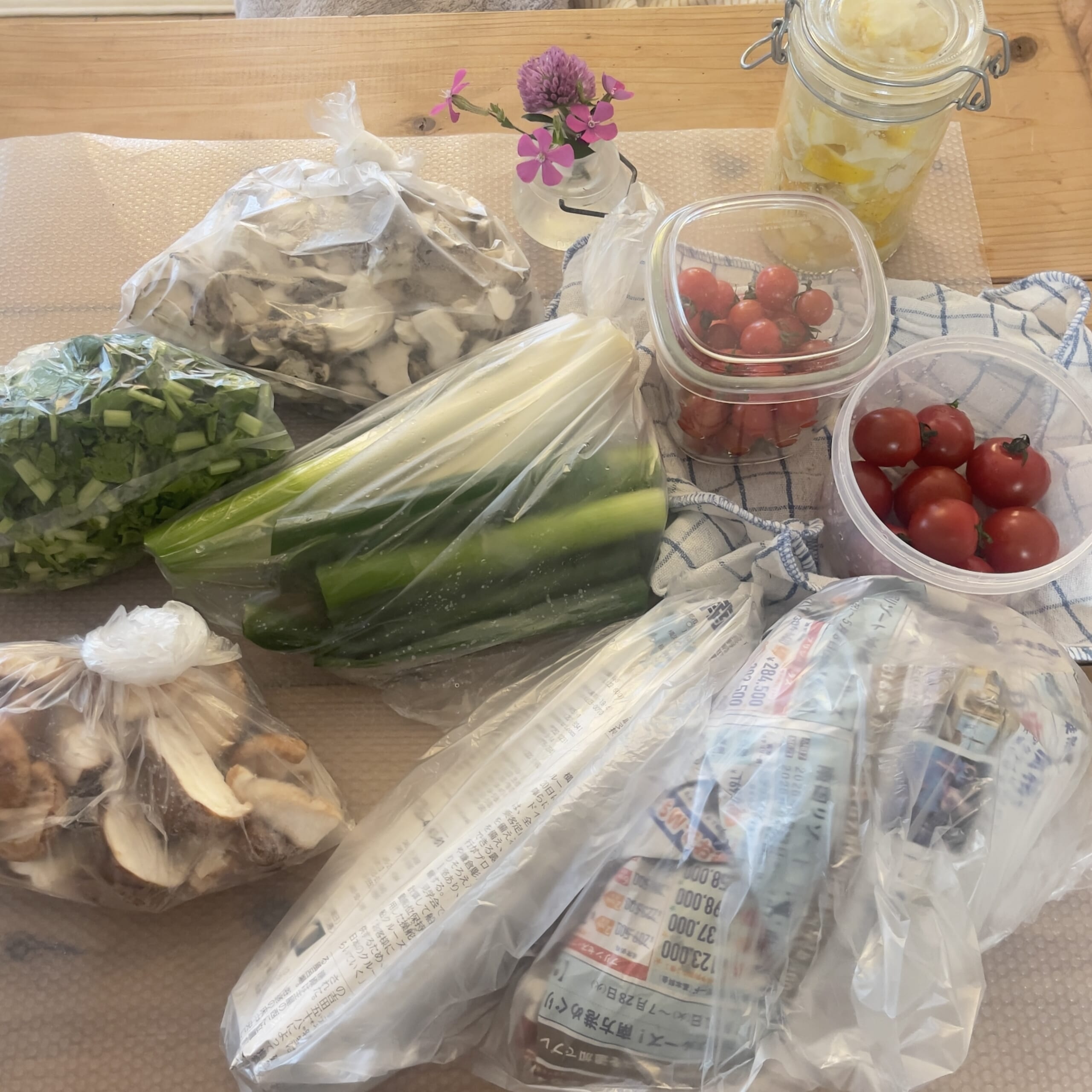 下ごしらえ　食材　一週間　まとめ買い