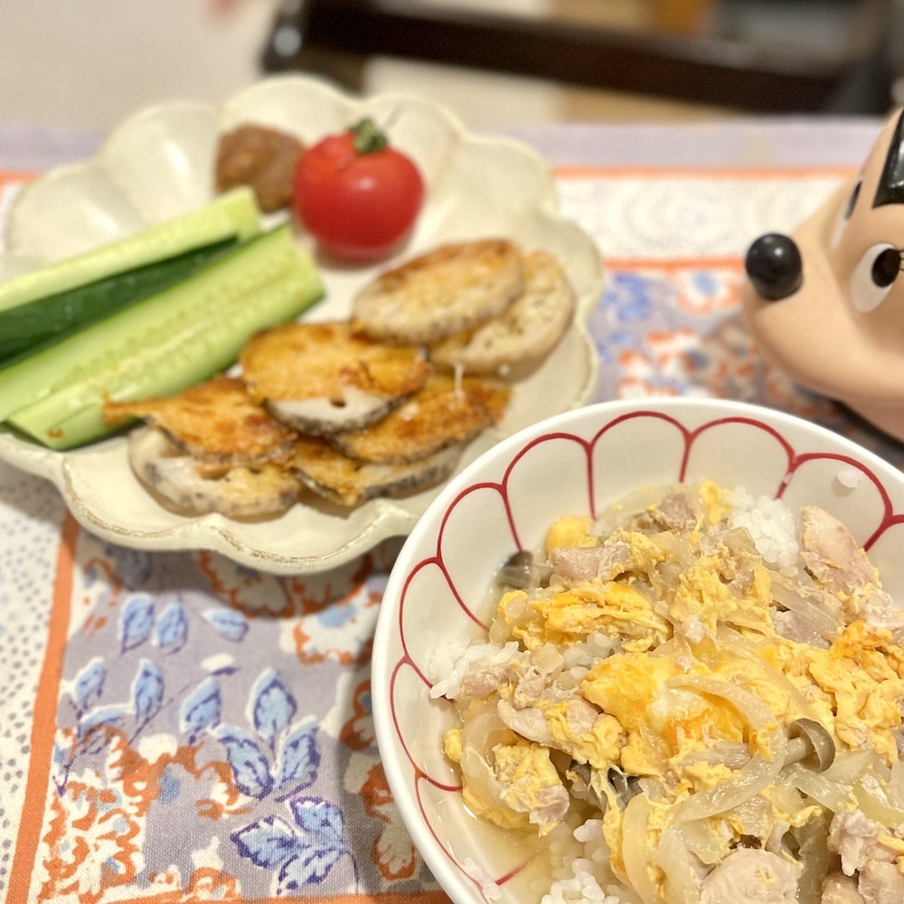 今日の献立　晩ごはん