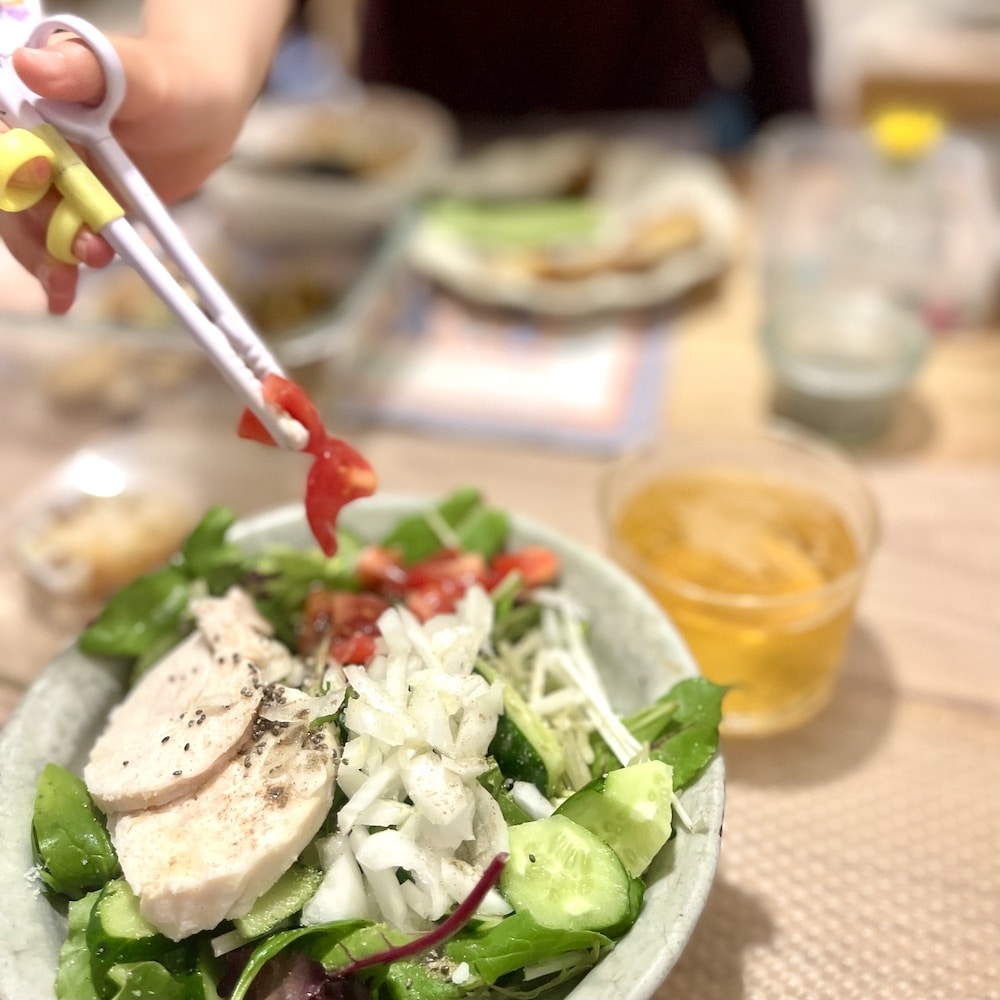 今日の献立　晩ごはん