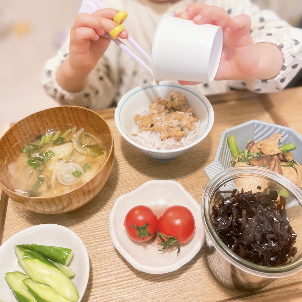 今日の献立　晩ごはん