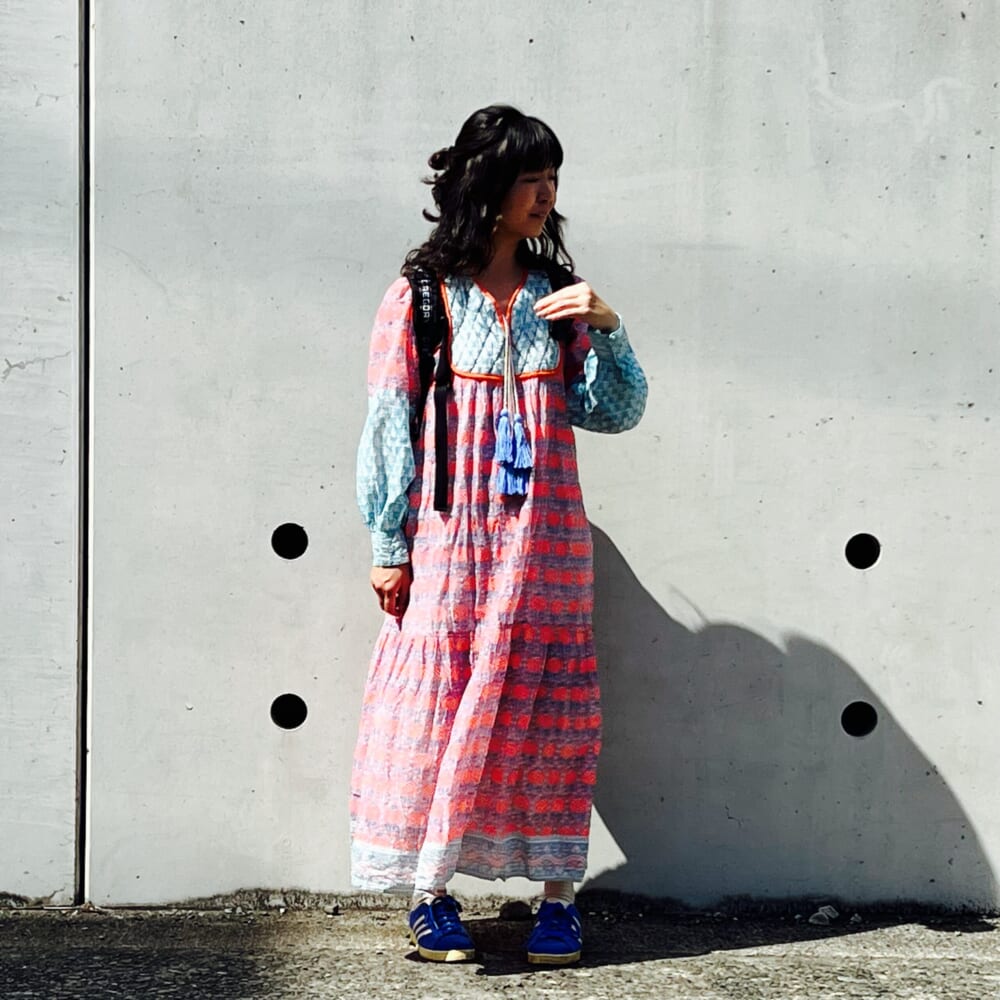 SILK Jodhpur Pineapple Print Kitty Dress　SZ Blockprints
adidas JABBAR LO ATMOS / アディダス ジャバ― LO アトモス
