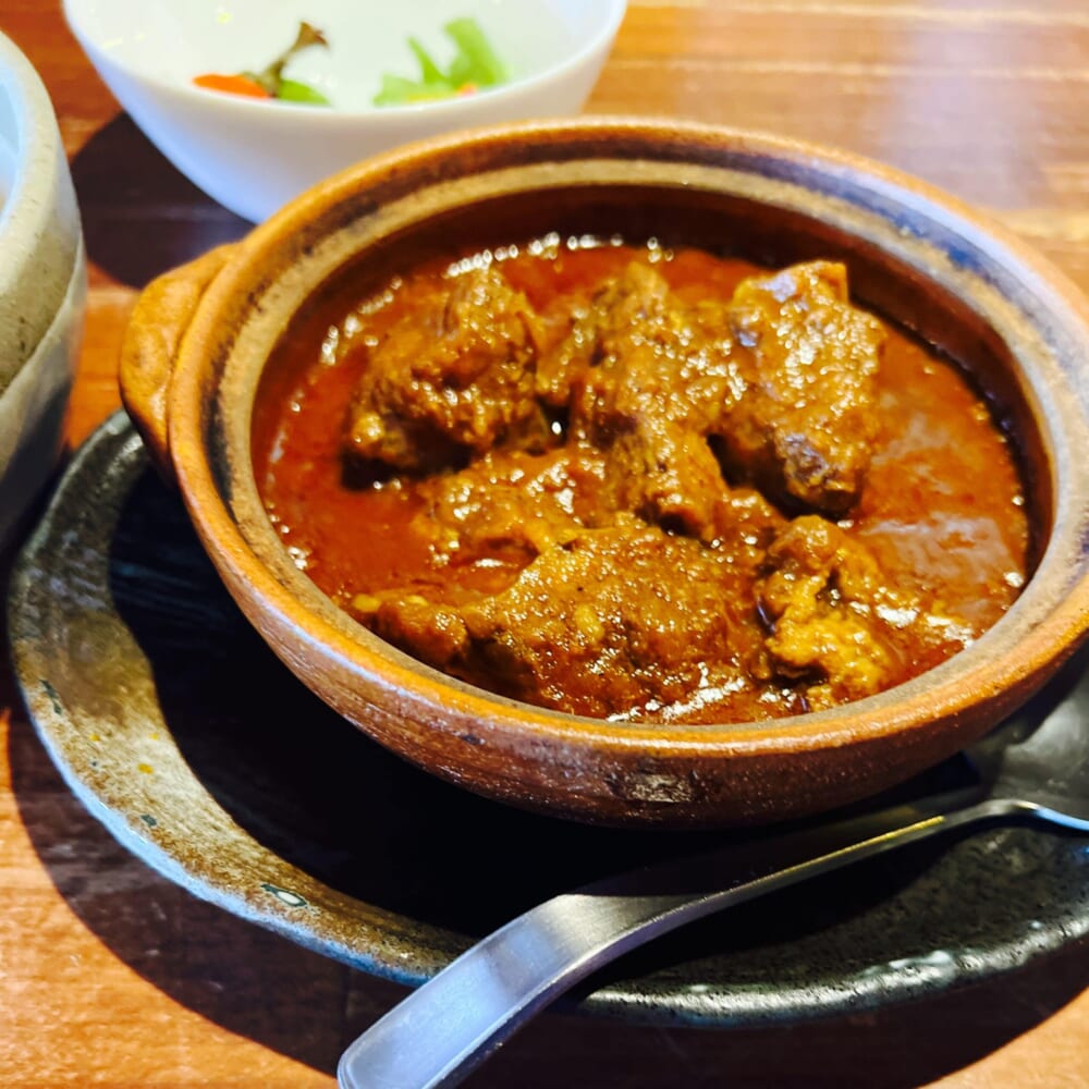 肉の石川　湘南 南国カリィーレストランHANOHANO 
HANOHANOのオールドビーフカリィー