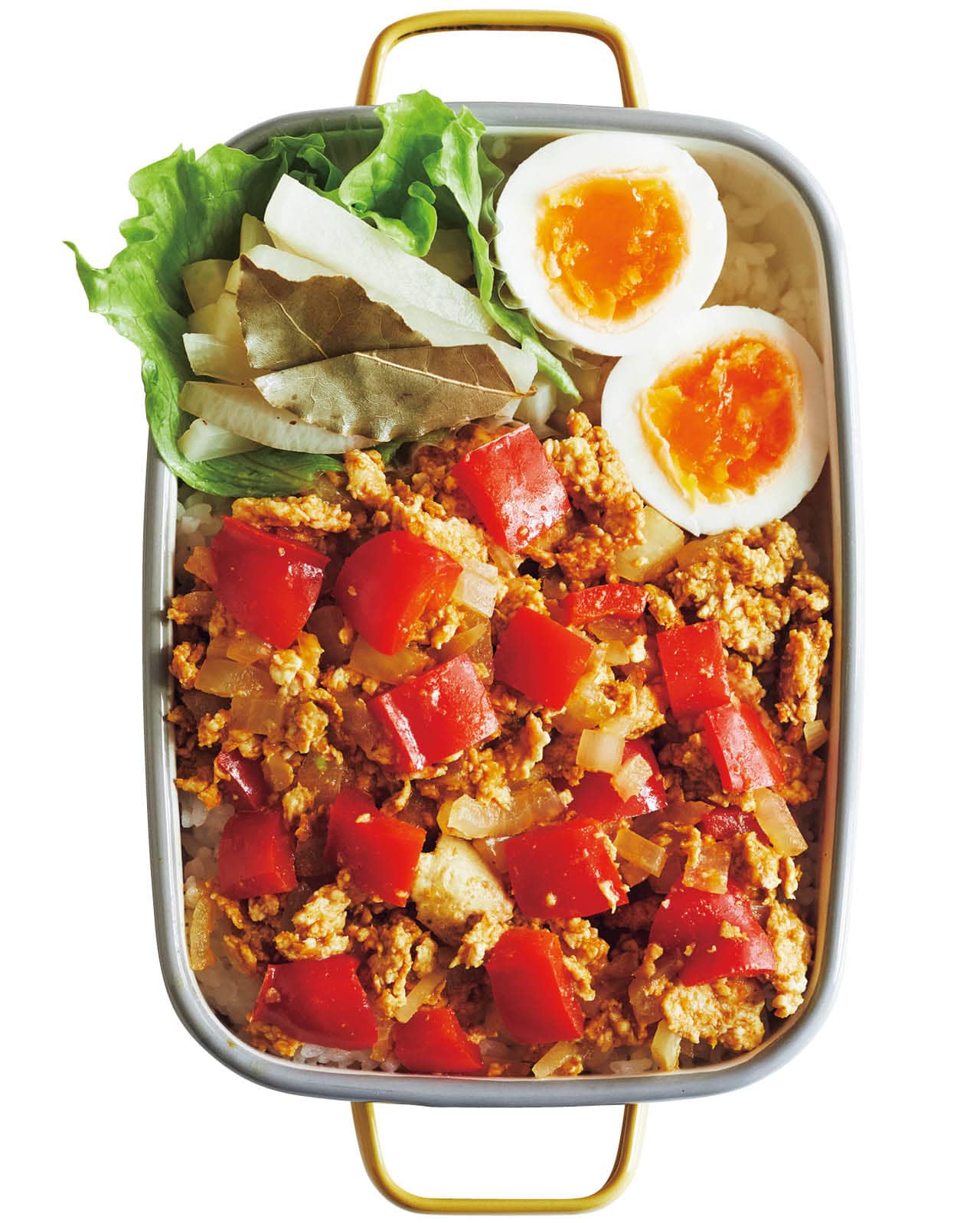 蒸しドライカレー弁当