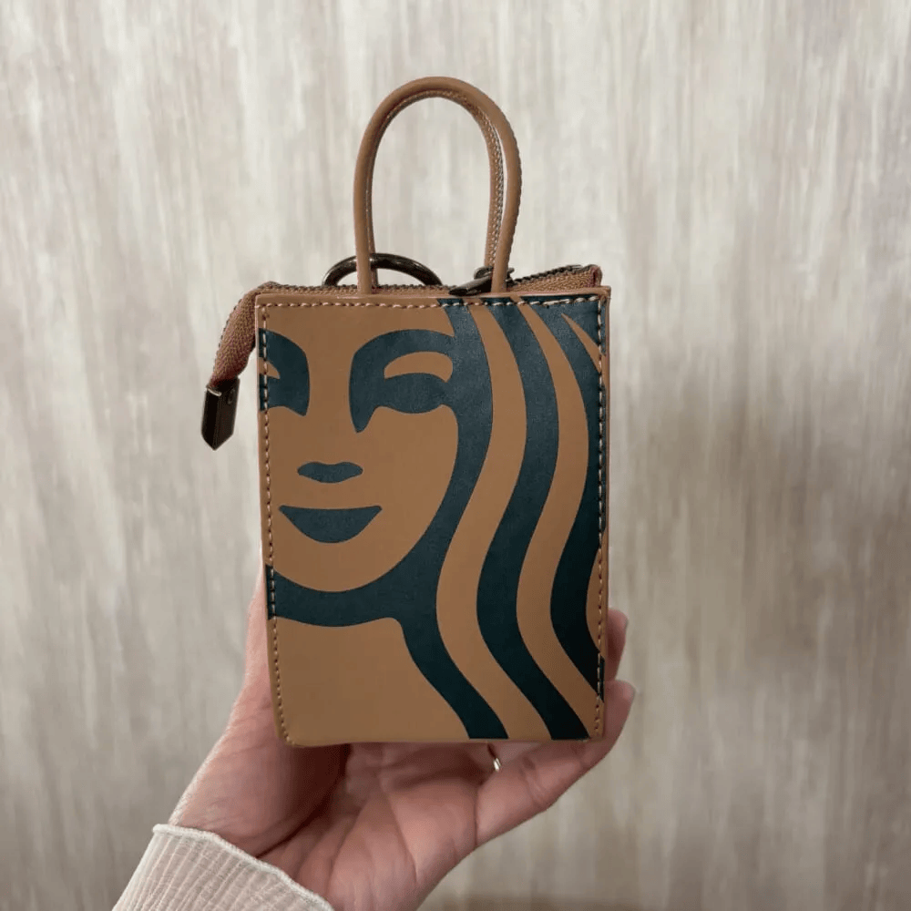 スターバックス「マイカスタマイズジャーニーセット レザーチャームポーチ」