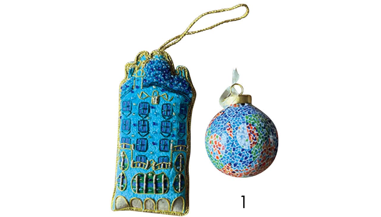 マーケットで見つけたクリスマスオーナメント