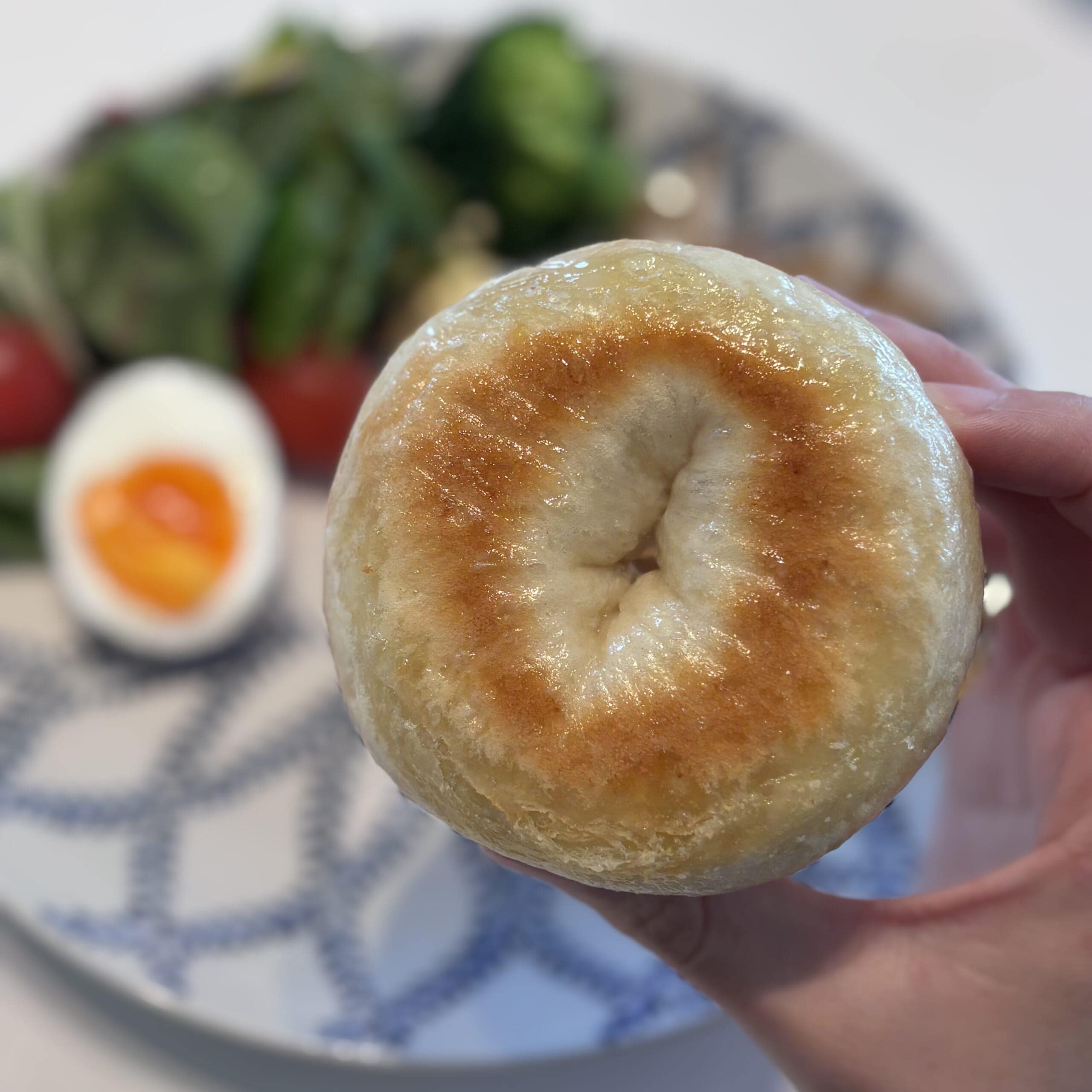 塩バターベーグル