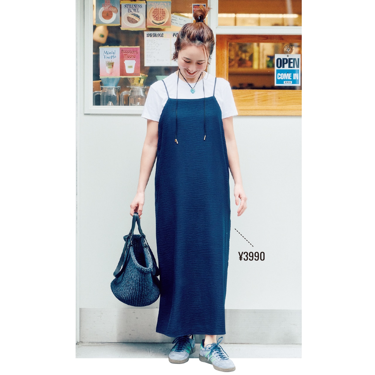 【AMERICAN HOLIC（アメリカンホリック）】のキャミワンピース　¥3990