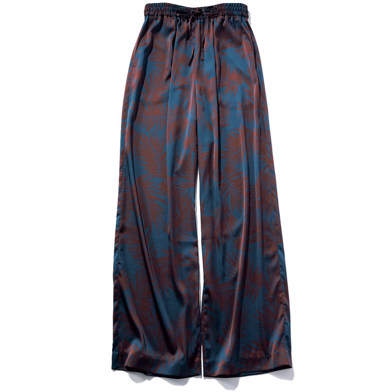 MY WEAKNESS（マイ ウィークネス）【洗える】Sigrid Leaf Pants（リーフ柄パンツ）