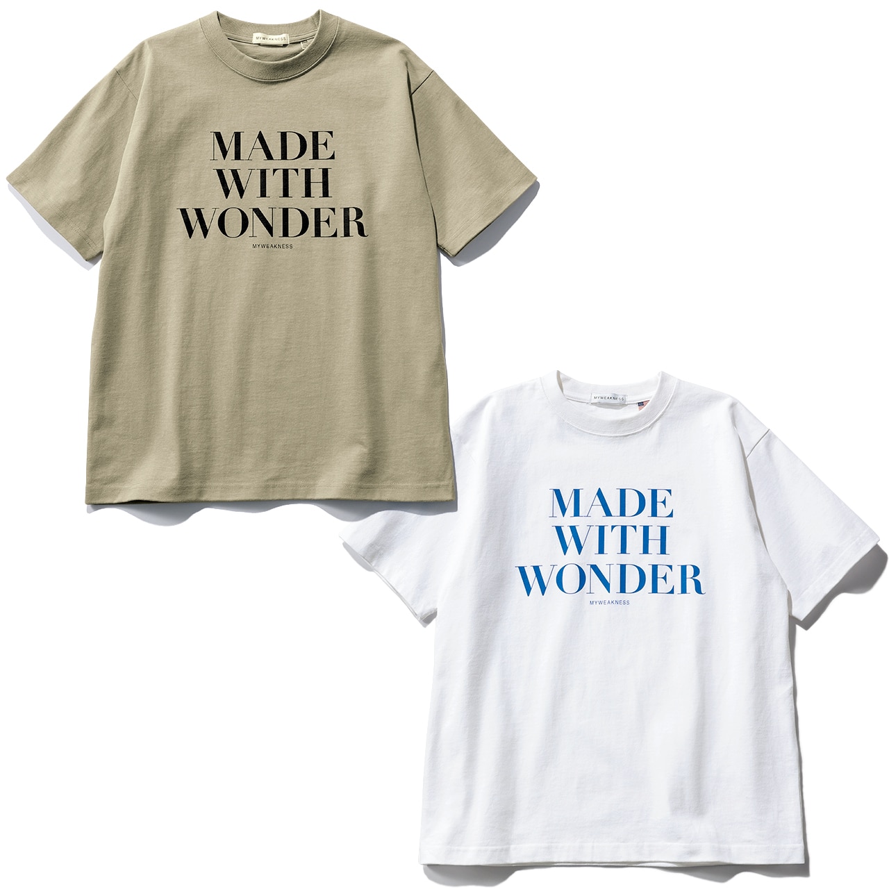 20th Anniv. LEE限定 MY WEAKNESS（マイ ウィークネス）【洗える】【LEEマルシェ20th別注】M.W.WT（ロゴTEE）