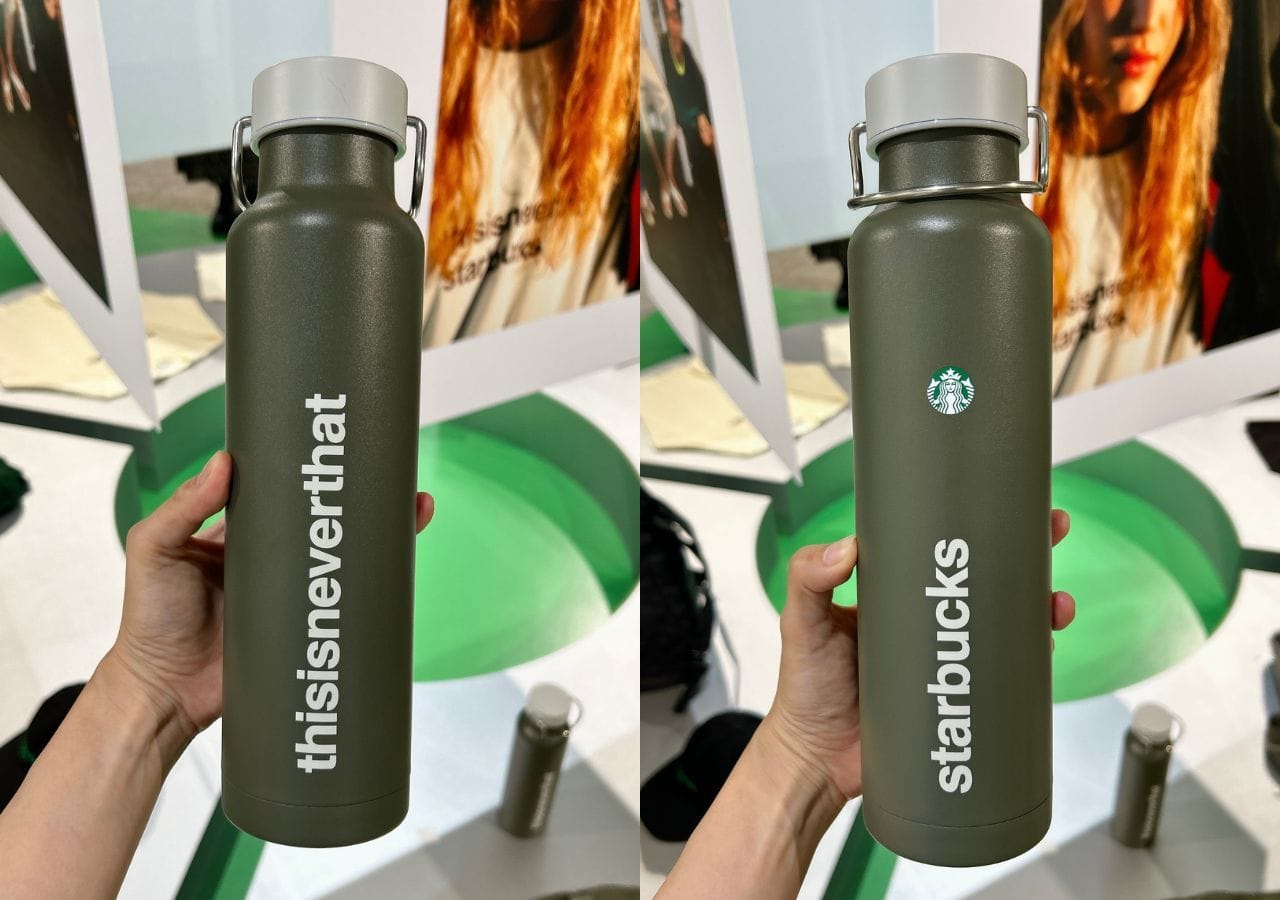スターバックス thisisneverthat　ハンドルリッドステンレスボトル
