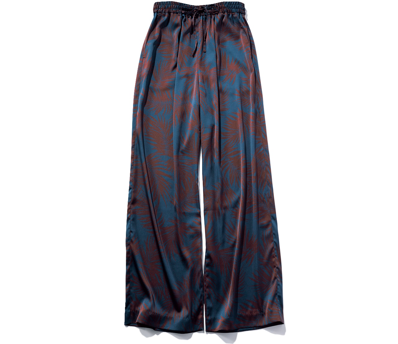 MY WEAKNESS（マイ ウィークネス）【洗える】Sigrid Leaf Pants（リーフ柄パンツ）