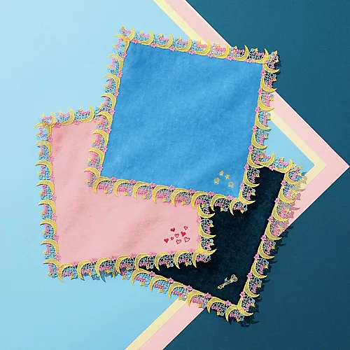 近沢レース店【LEE別注】「ときめきトゥナイト×近沢レース店」コラボタオルハンカチ３色セット