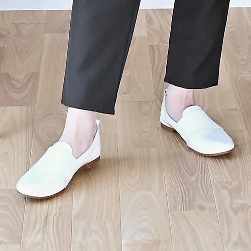 ramble dance【LEE別注】Emiさん×ランブルダンス レザースリッポンシューズ