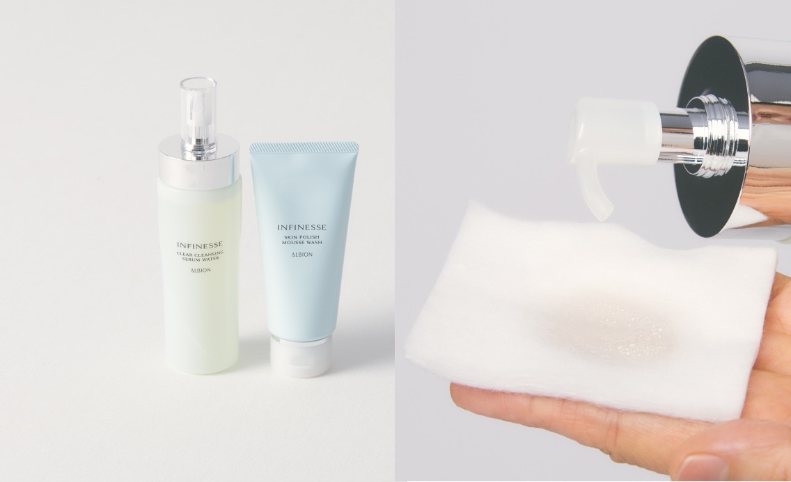 アンフィネス／クリア クレンジング セラムウォーター ほか