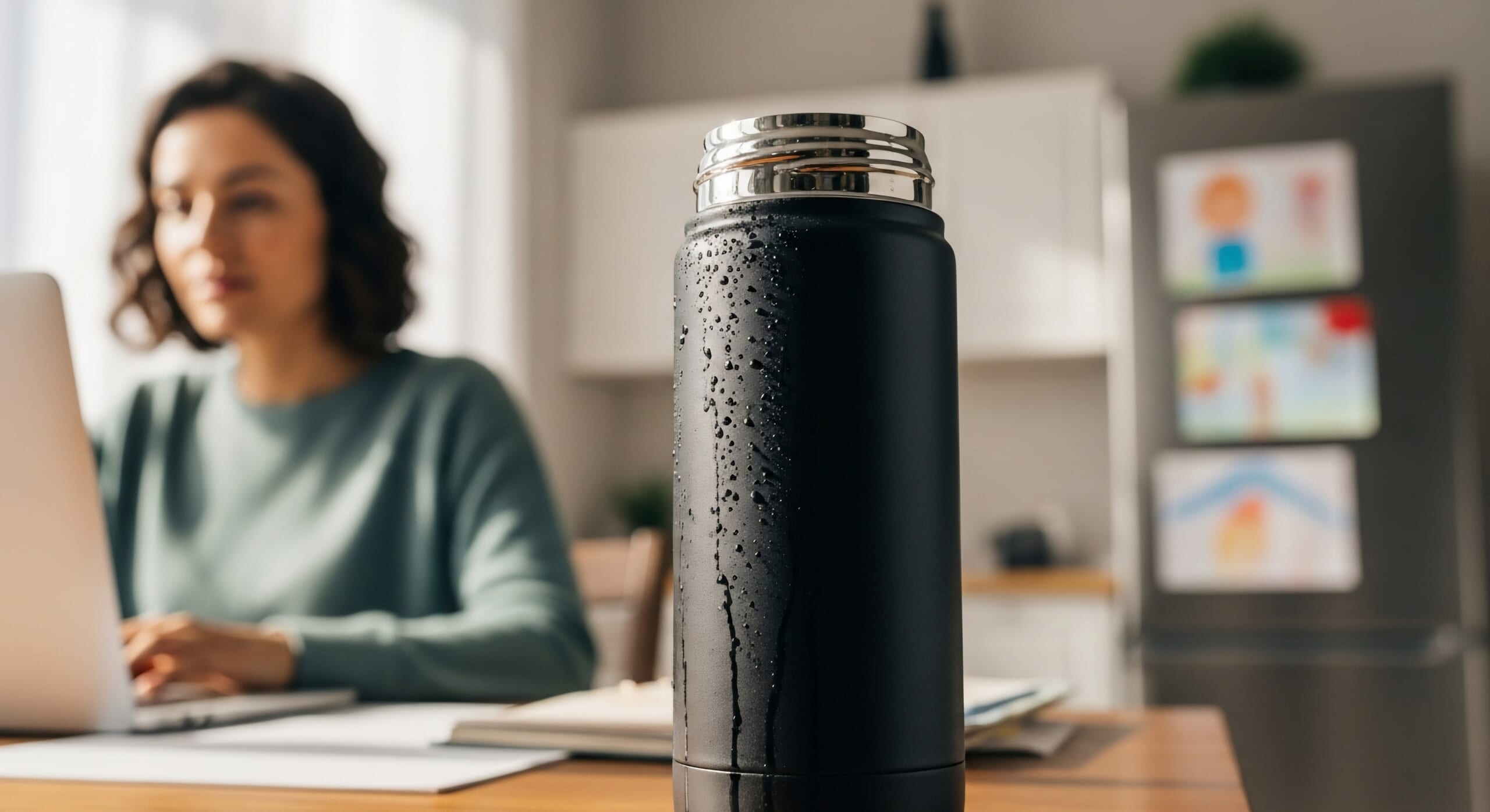 水筒・マイボトルで水分補給のイメージ画像