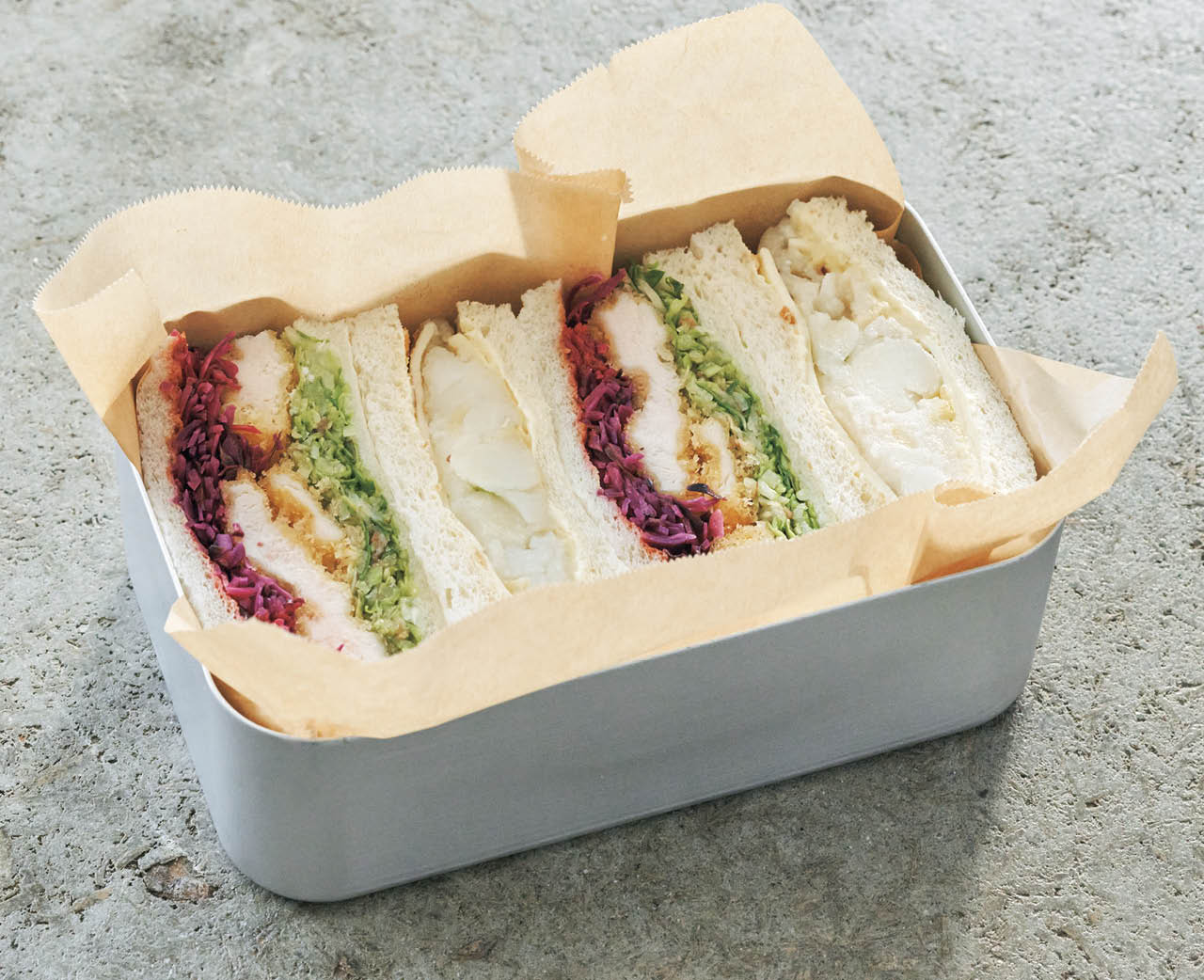 和風サンドイッチ弁当