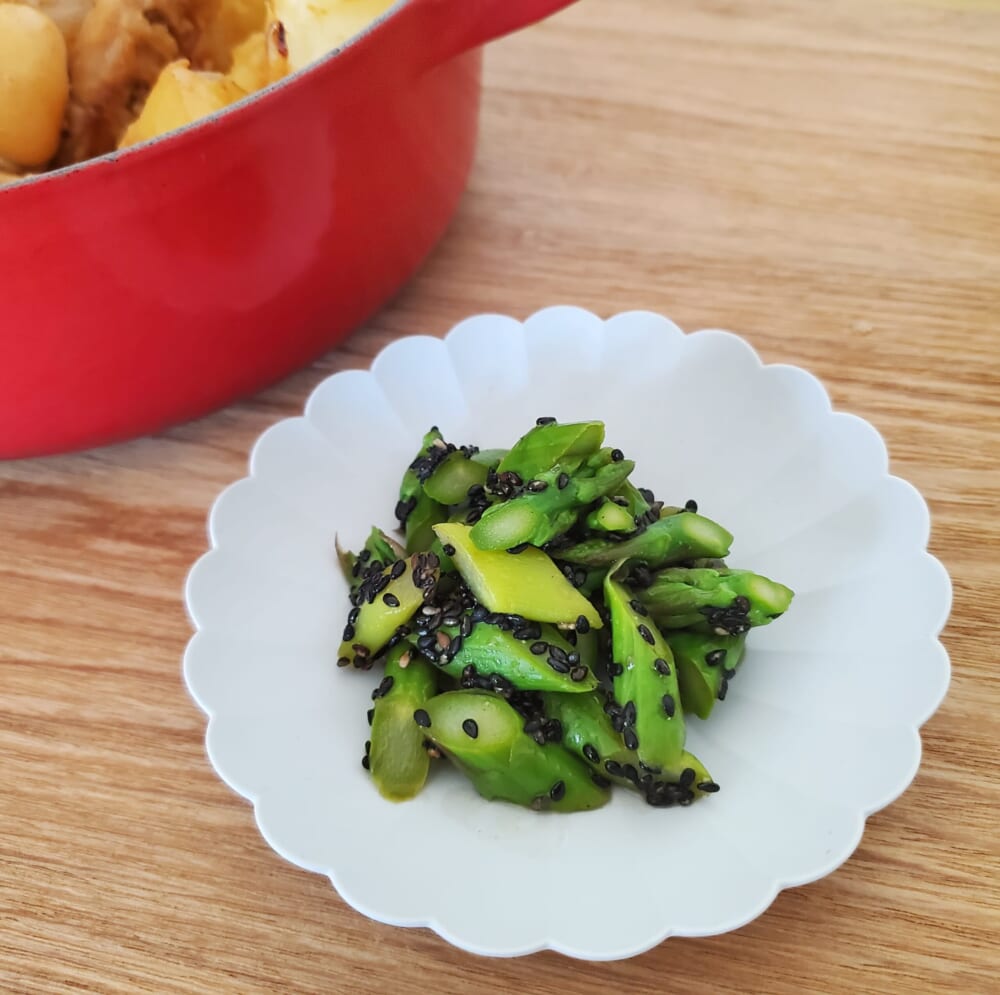 アスパラのナムル／ワタナベマキさん