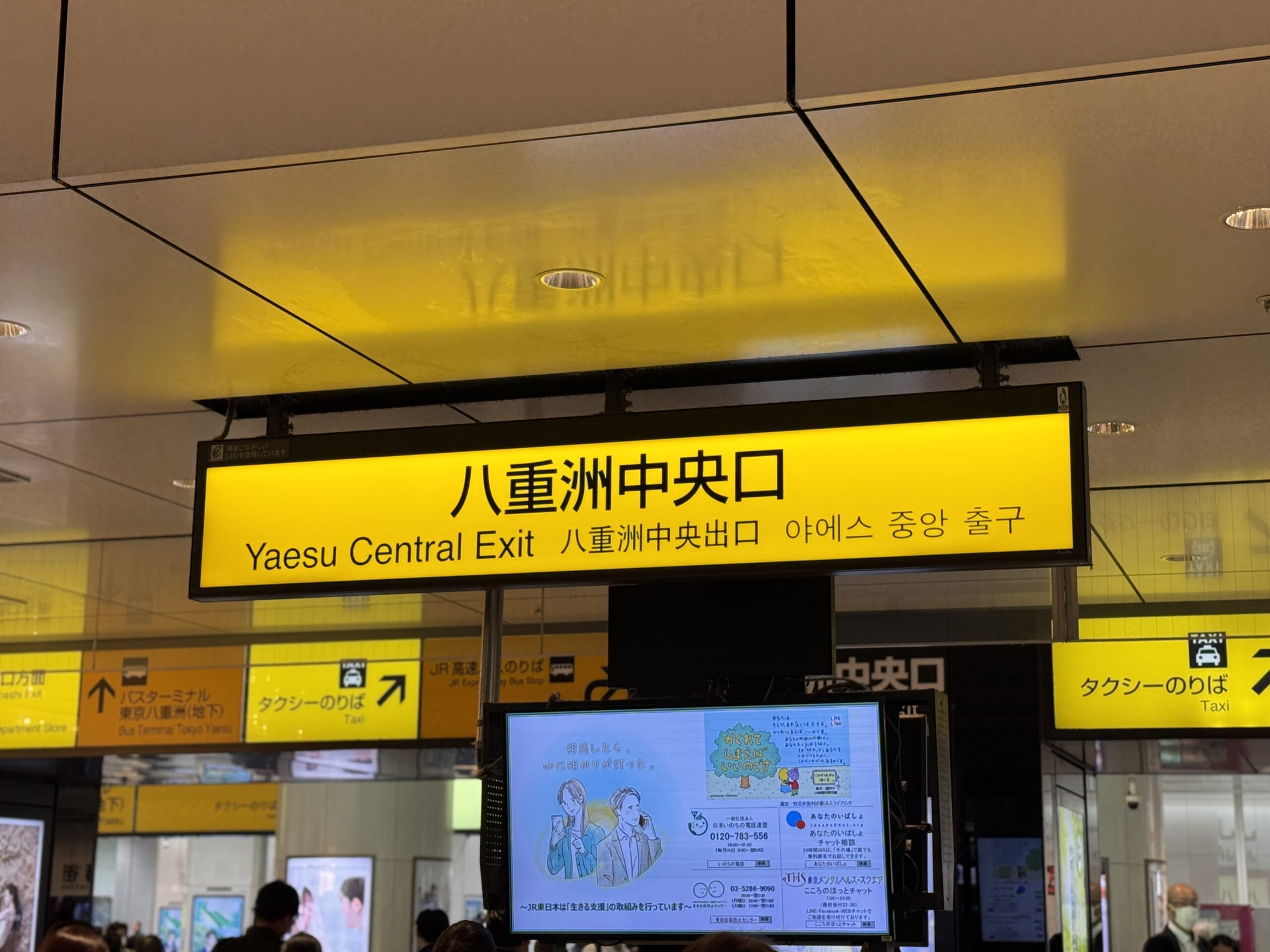 東京駅八重洲中央口改札