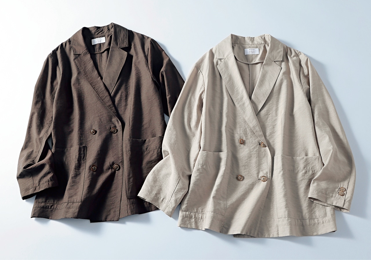 12closet（トゥエルブクローゼット）【洗える】【接触冷感】【接触冷感】シアージャケット