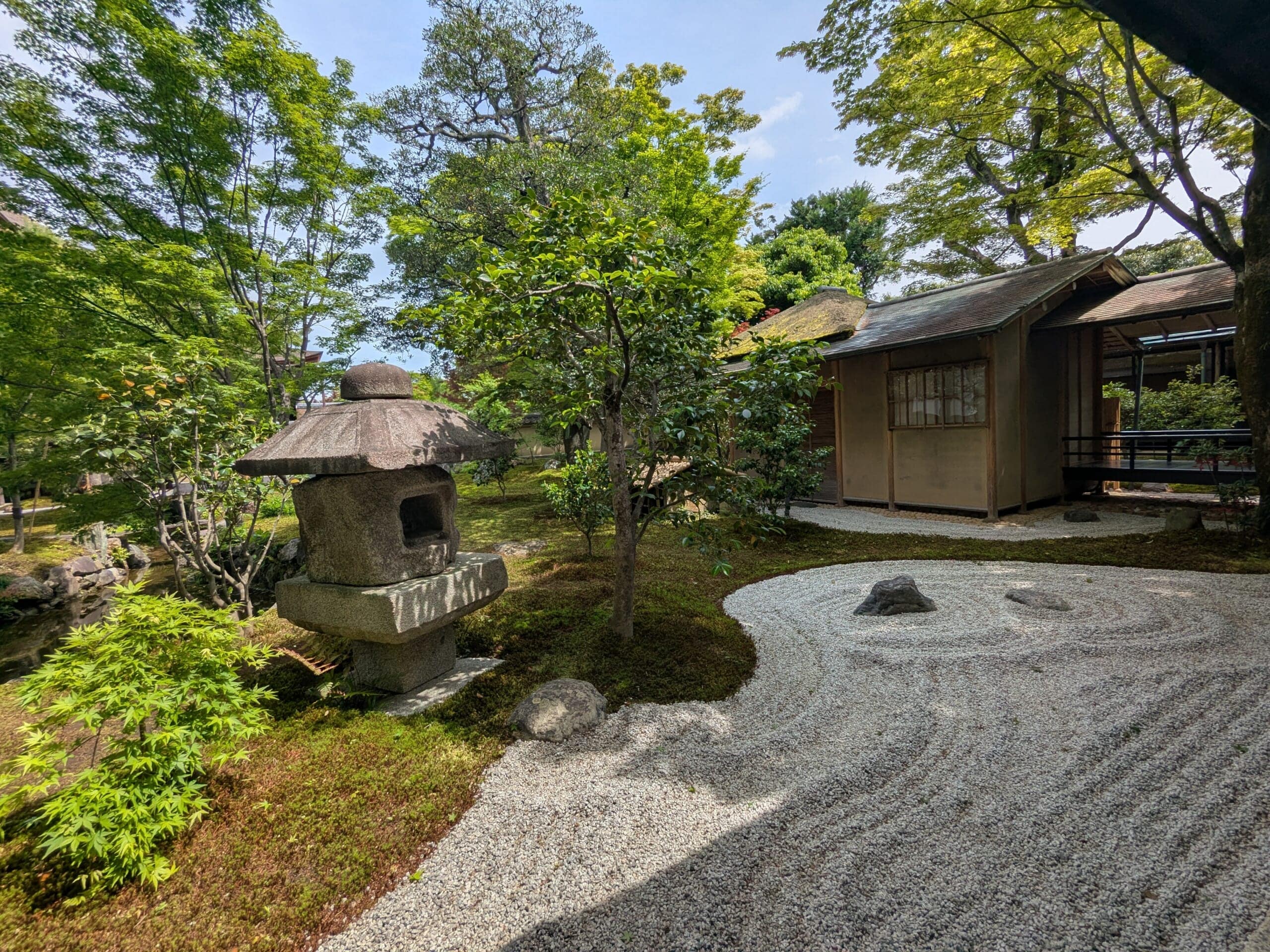 大徳寺　黄梅院　直中庭
