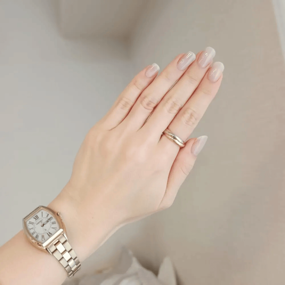 ネイル工房「3micron magnet 02」塗った手元