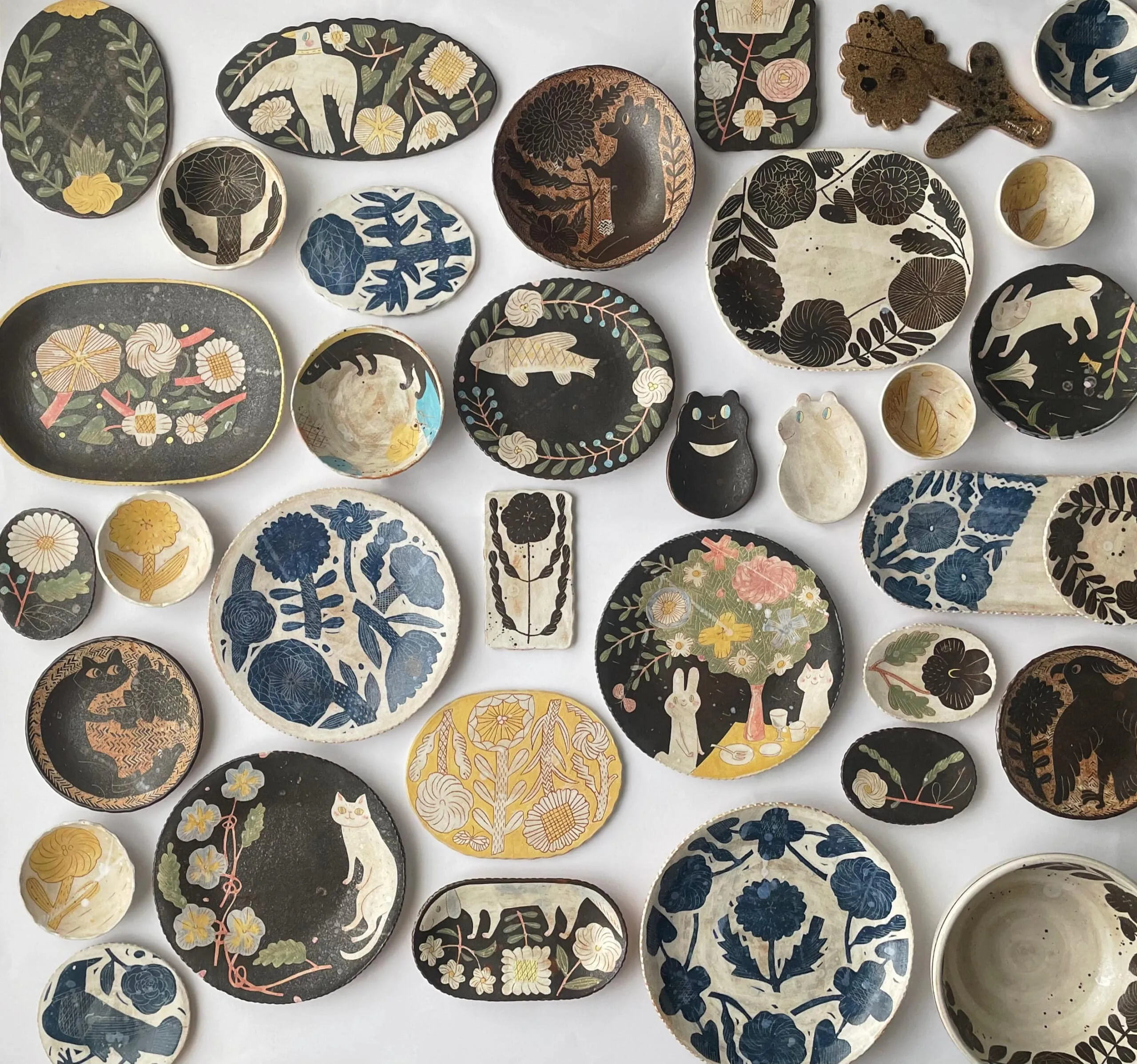 はなさん　鹿児島睦さん作陶のハンドメイド器コレクション